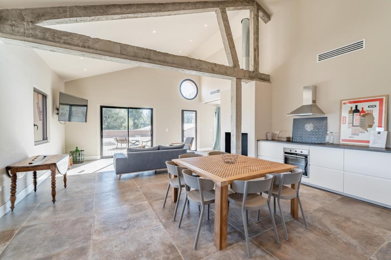 Loft D'Architecte Au Coeur D'Un Domaine Viticole Daire La Cadiere-d'Azur Dış mekan fotoğraf