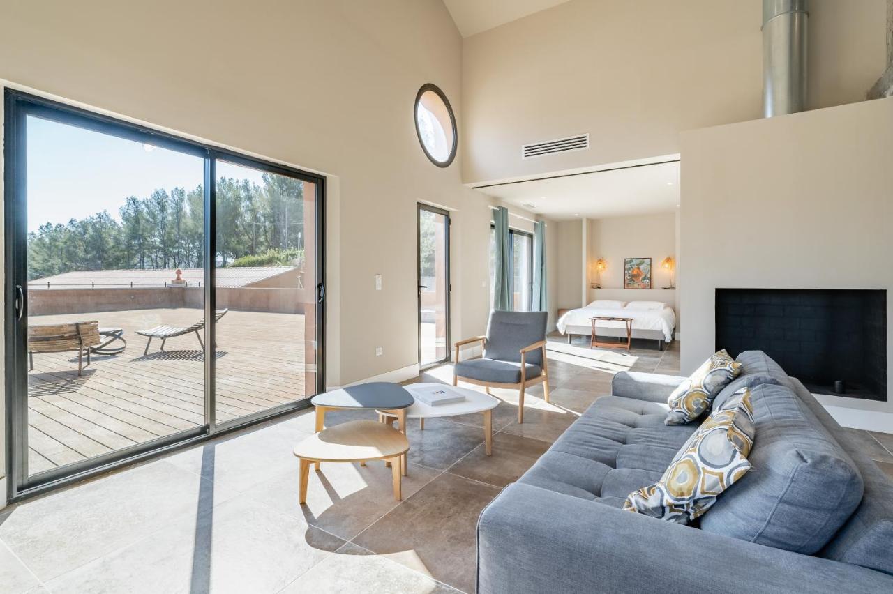 Loft D'Architecte Au Coeur D'Un Domaine Viticole Daire La Cadiere-d'Azur Dış mekan fotoğraf